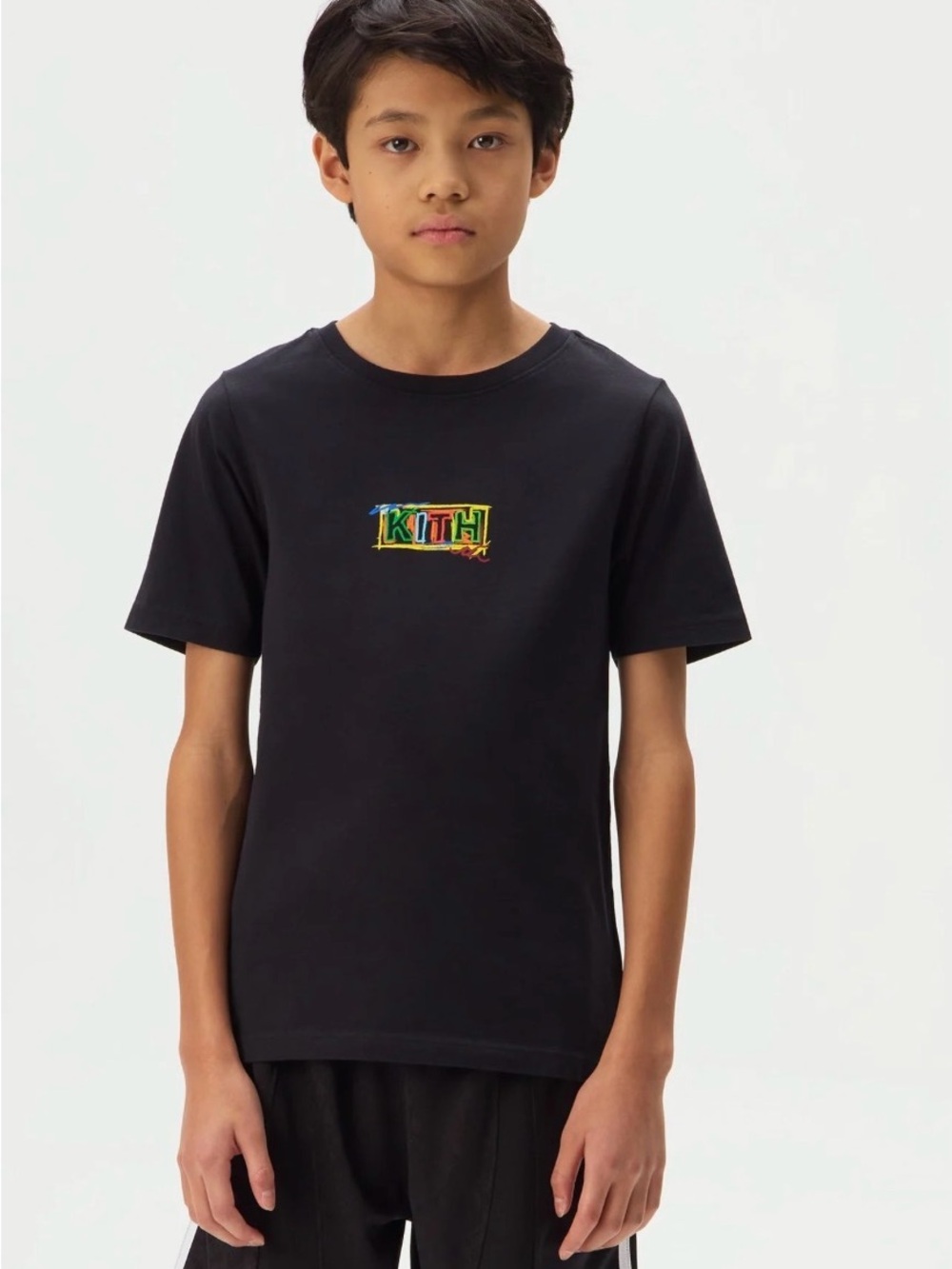 Kith Kids NY Sketchbook Classic Logo Tee XL 14/16 New